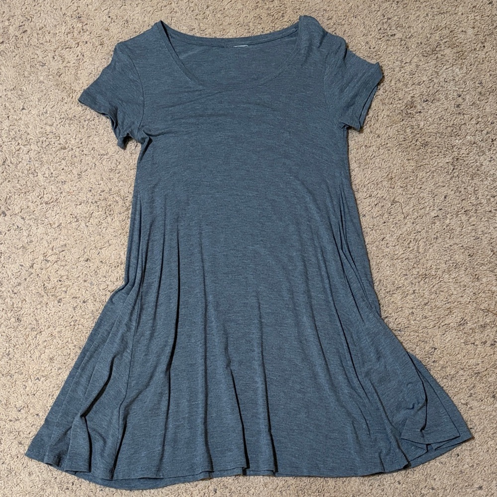 Women's Scoop Neck Swing Dress